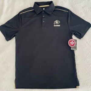Colorado Buffalos Colosseum Men’s Polo Shirt Size Small | NEW WITH TAGS
